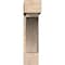 Ekena Millwork Thorton Block Smooth Bracket w/ Offset Brace, Douglas Fir, 7 1/2"W x 30"D x 30"H BKT0806X30X30THR05SDF - alternate 2